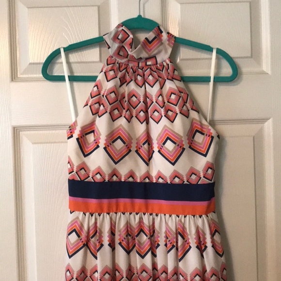 Eliza J Geometric Print Maxi Dress - Picture 2 of 8